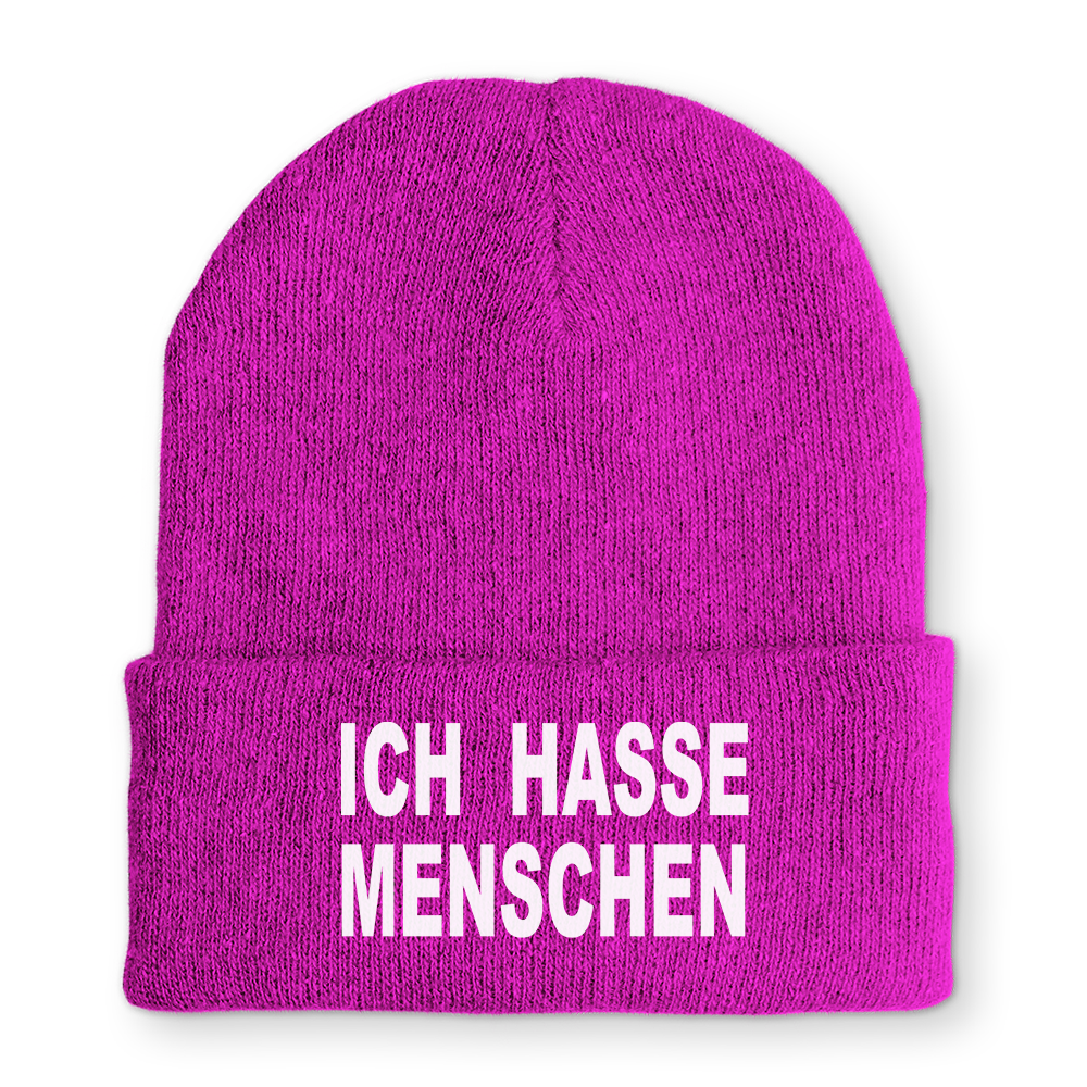 Mütze Ich hasse Menschen