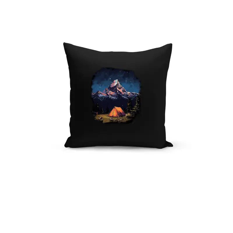 Night Tent lustiges Kissen - tshirtladen - Kissen