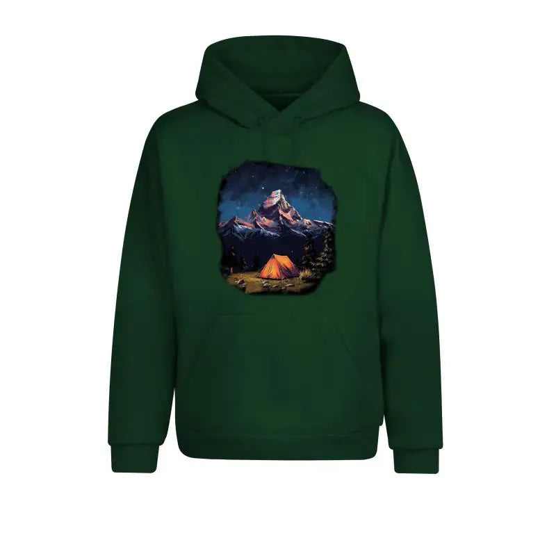 Night Tent Mitternacht Statement Hoodie Unisex - tshirtladen -