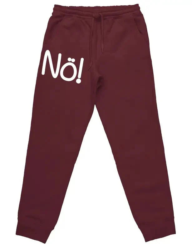 Nö! Jogginghose mit lustigem Spruch - tshirtladen -