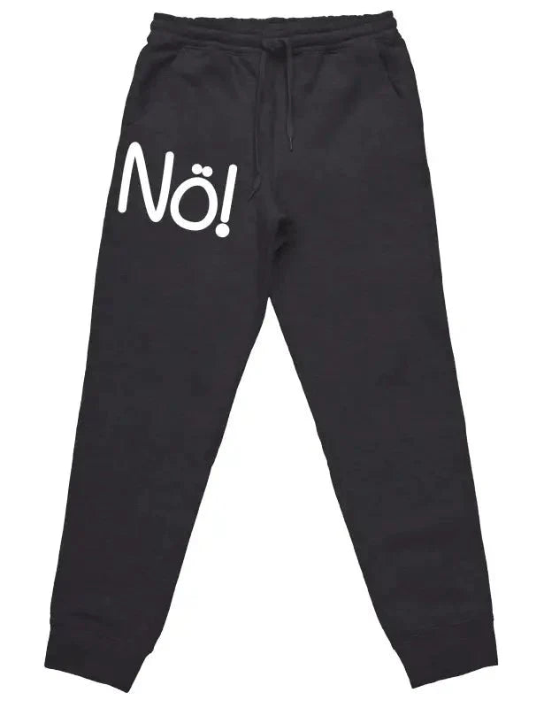 Nö! Jogginghose mit lustigem Spruch - tshirtladen -