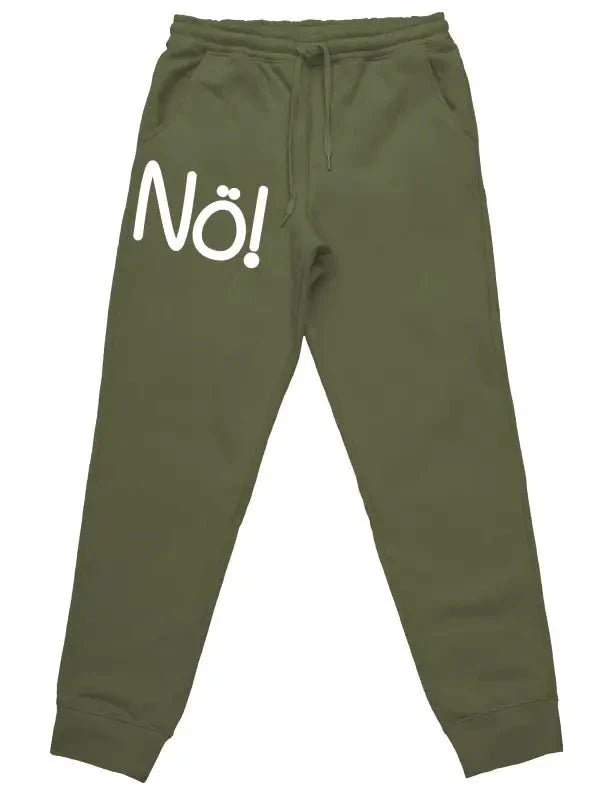 Nö! Jogginghose mit lustigem Spruch - tshirtladen -