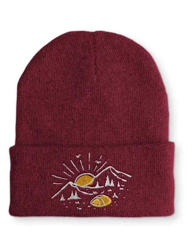 Outdoor Statement Beanie Mütze mit Spruch - tshirtladen - Mütze