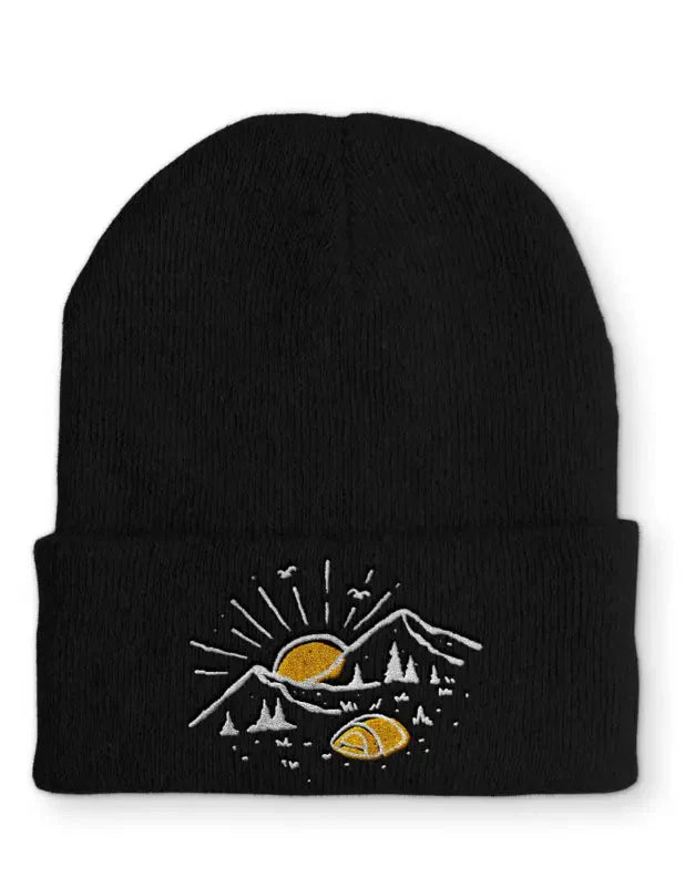 Outdoor Statement Beanie Mütze mit Spruch - tshirtladen - Mütze