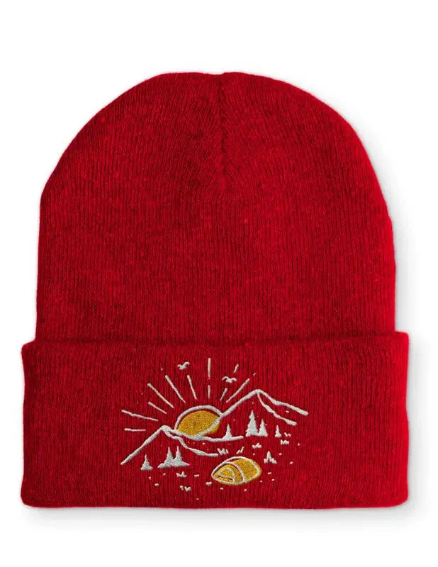 Outdoor Statement Beanie Mütze mit Spruch - tshirtladen - Mütze