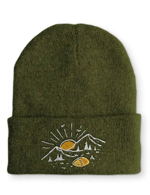 Outdoor Statement Beanie Mütze mit Spruch - tshirtladen - Mütze