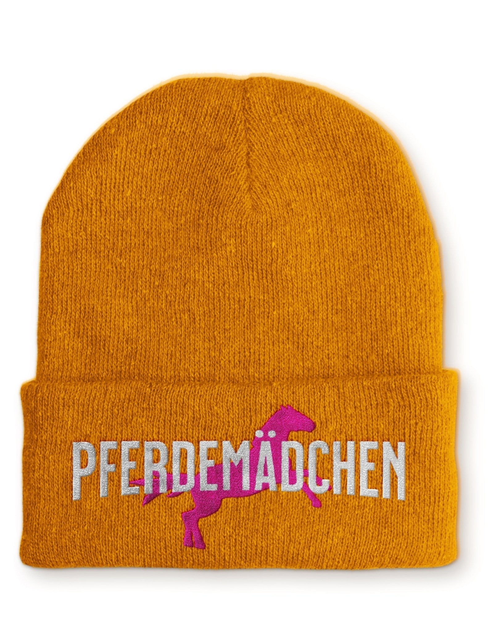 Pferdemädchen Beanie Mütze mit Spruch - tshirtladen - Mütze