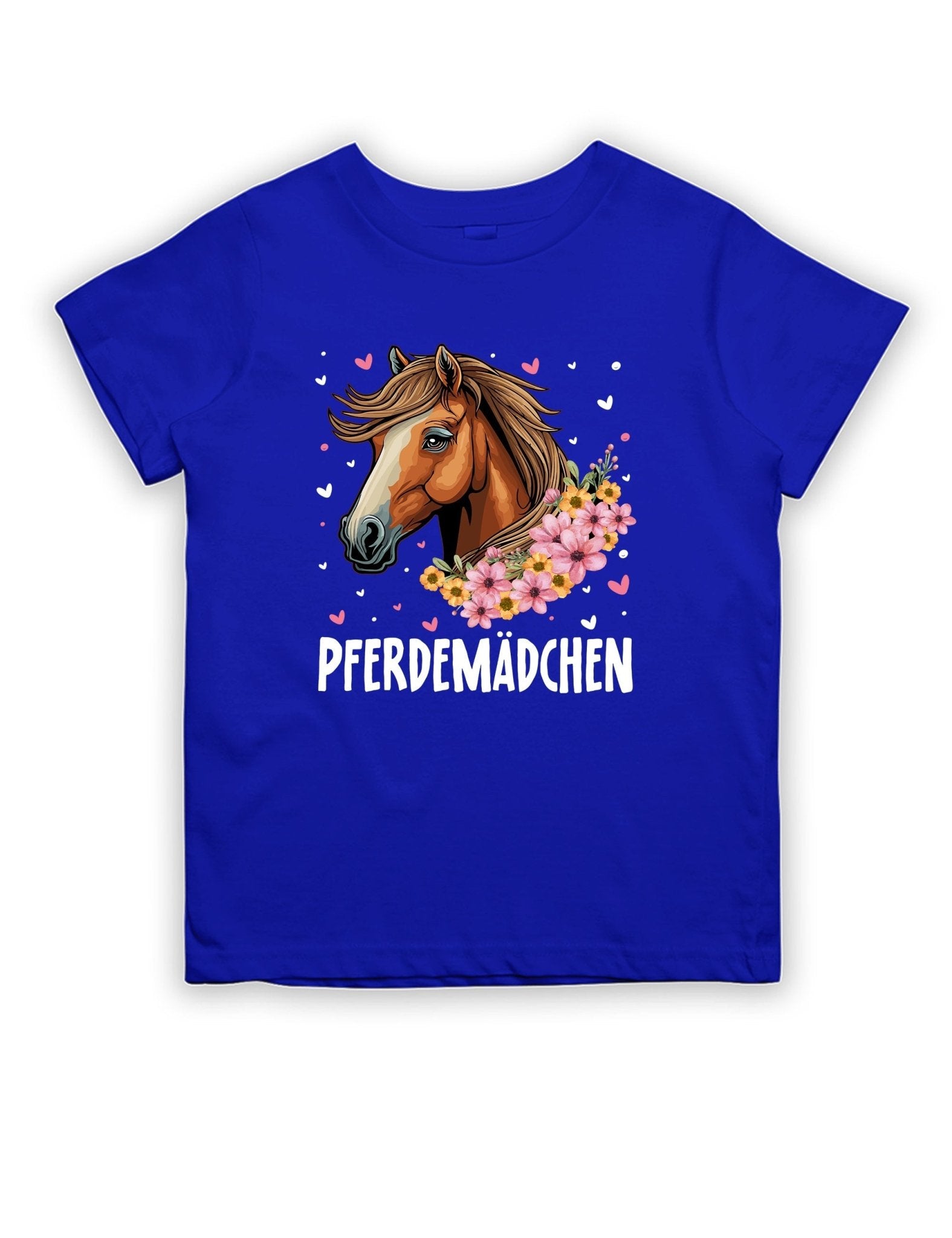 Pferdemädchen Kinder T-Shirt - tshirtladen -