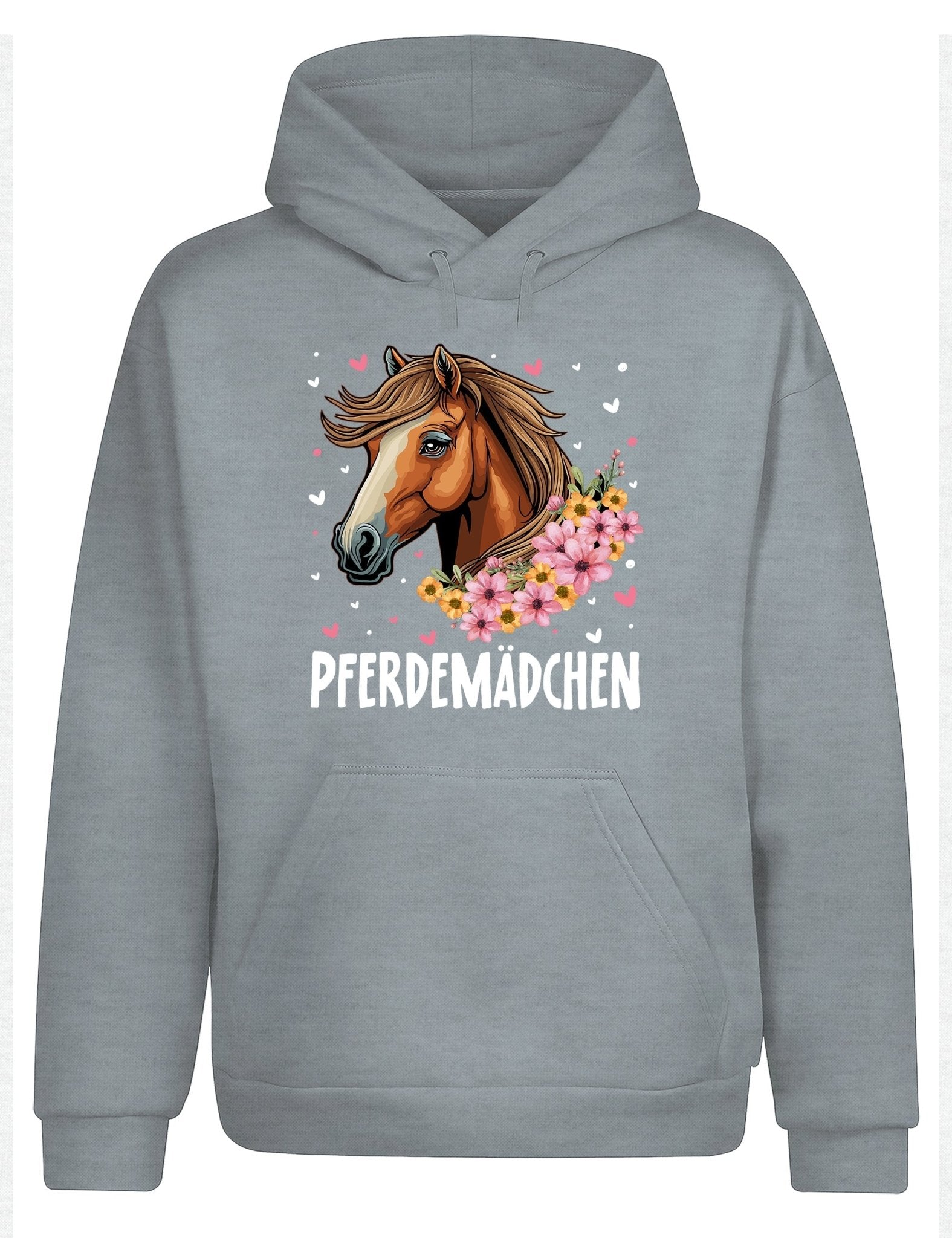 Pferdemädchen Statement Hoodie Kapuzenpullover Unisex - tshirtladen - Hoodie