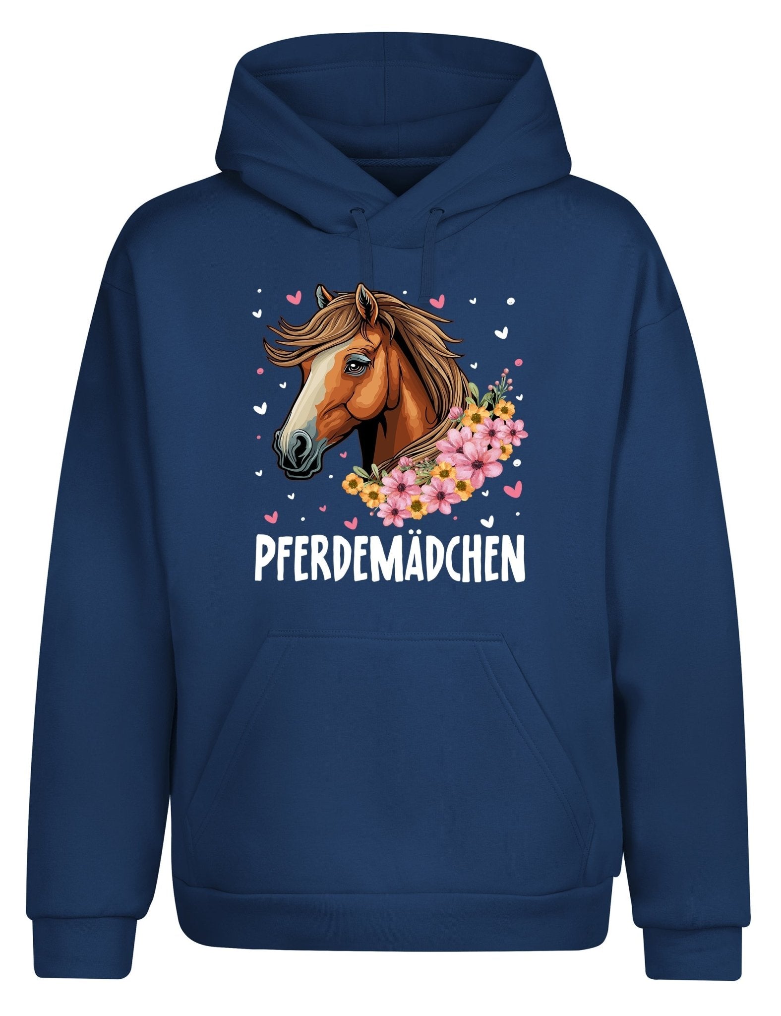 Pferdemädchen Statement Hoodie Kapuzenpullover Unisex - tshirtladen - Hoodie