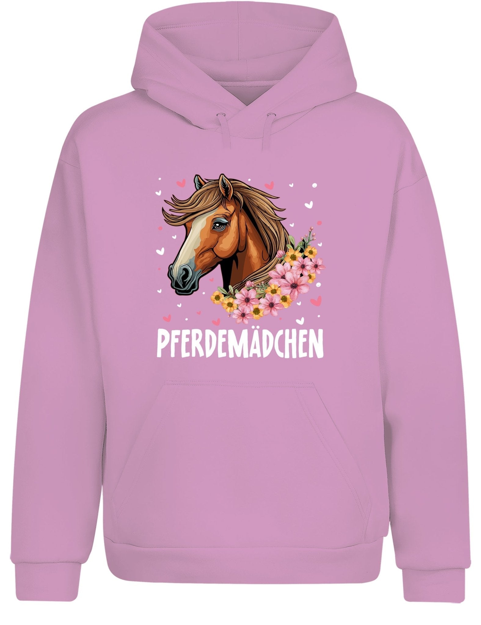 Pferdemädchen Statement Hoodie Kapuzenpullover Unisex - tshirtladen - Hoodie