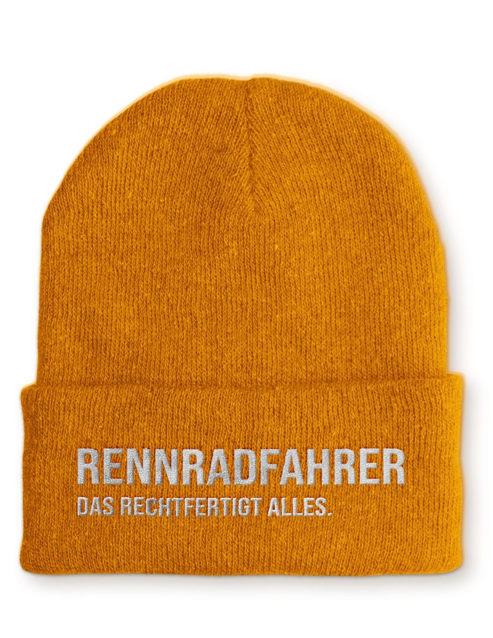 Radrennfahrer Beanie Mütze mit Spruch - tshirtladen - Mütze