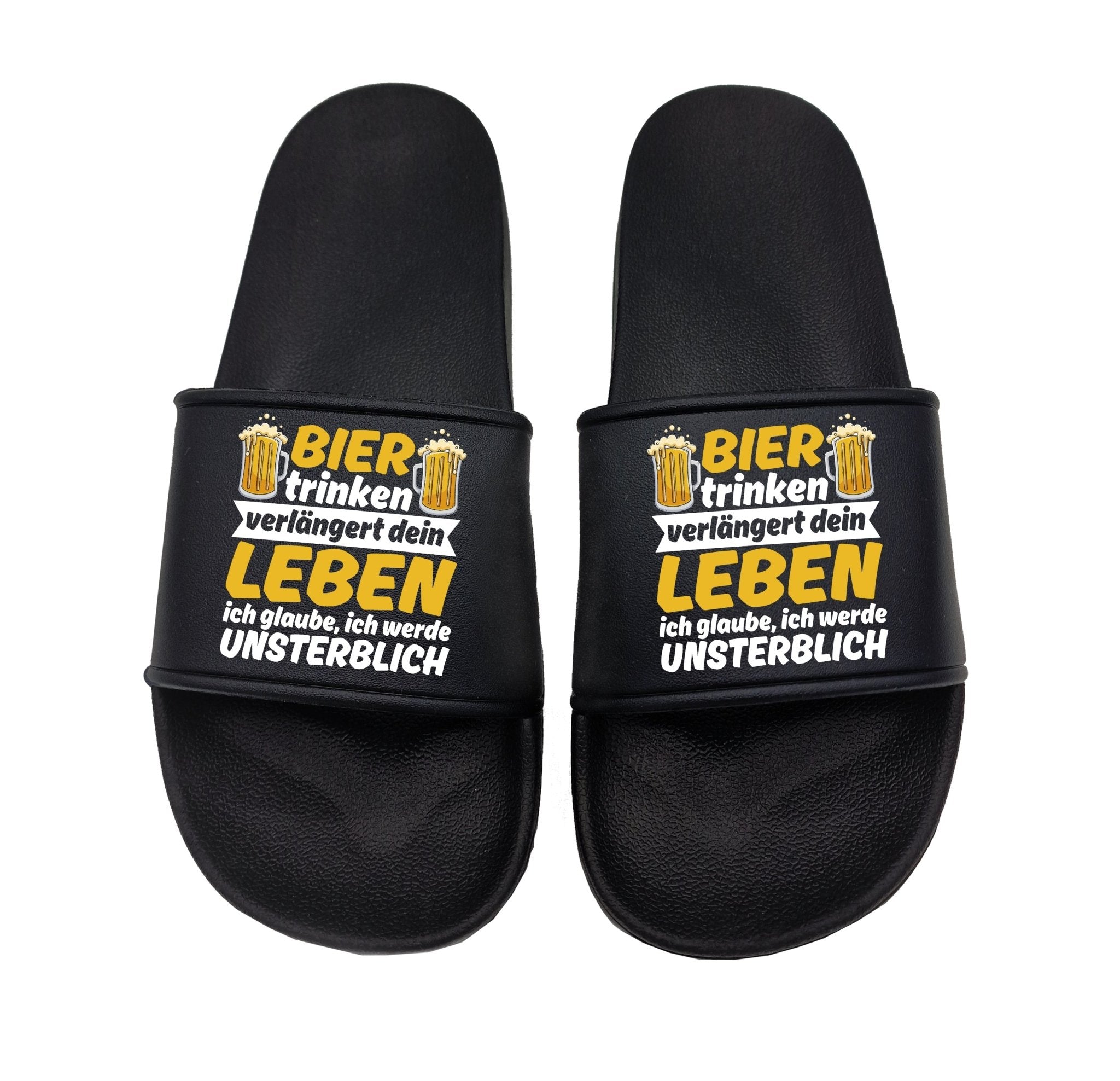 Real Super Dad Vatertag Badelatschen perfekt für Urlaub und Strand - tshirtladen - Badelatschen