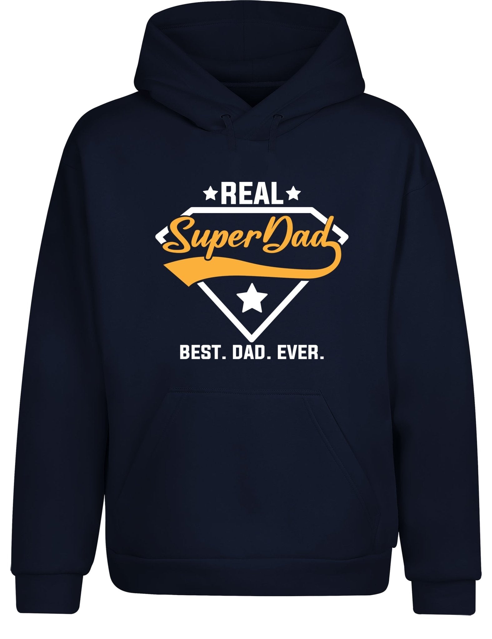 Real Super Dad Vatertag Hoodie Kapuzenpullover Unisex - tshirtladen - Hoodie