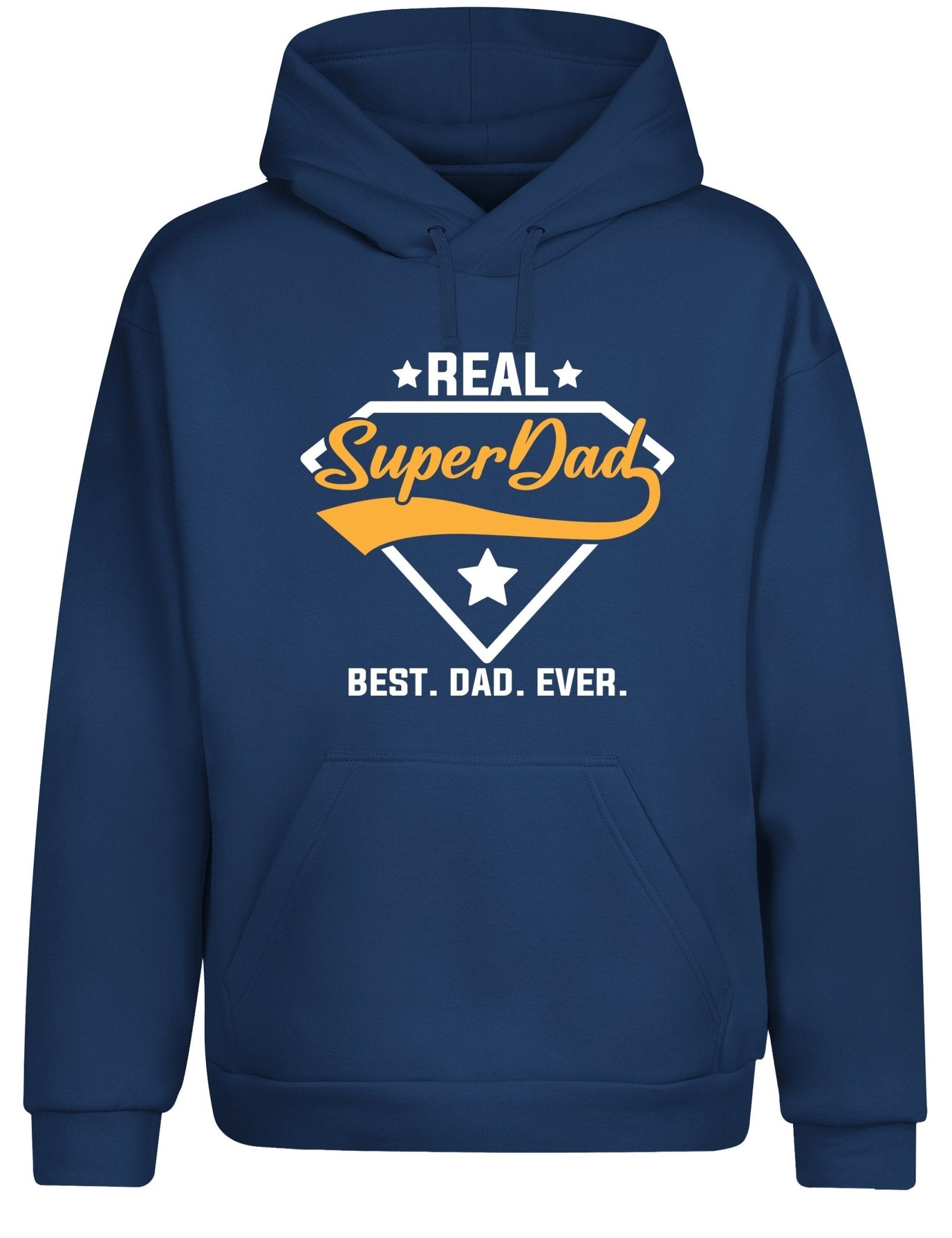 Real Super Dad Vatertag Hoodie Kapuzenpullover Unisex - tshirtladen - Hoodie