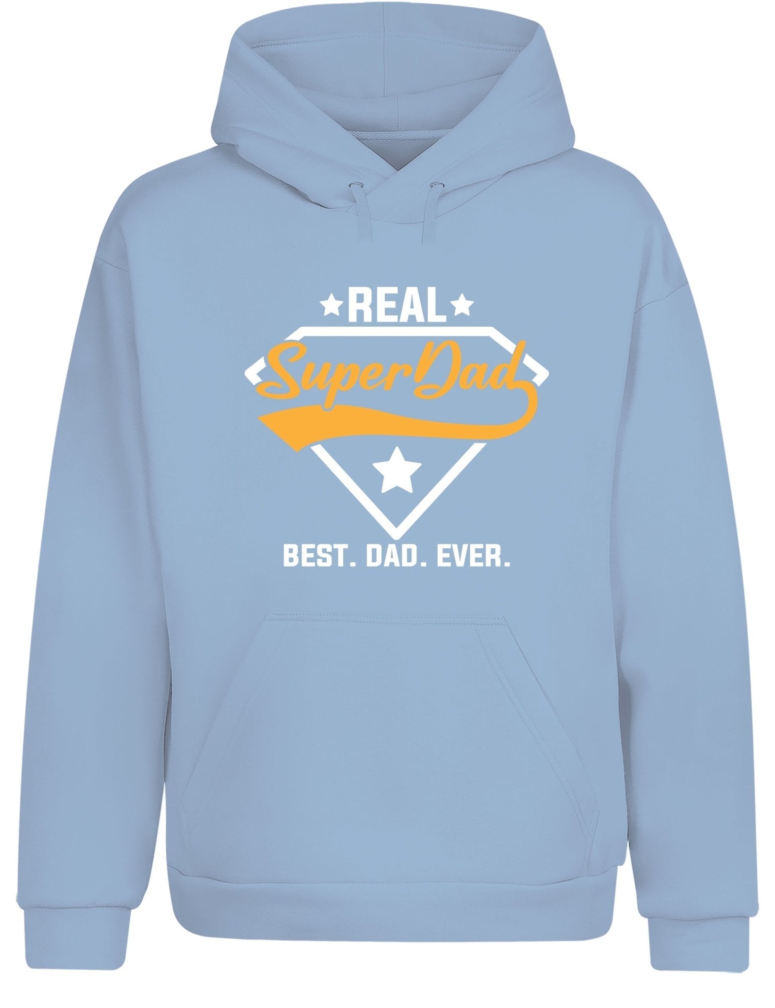 Real Super Dad Vatertag Hoodie Kapuzenpullover Unisex - tshirtladen - Hoodie