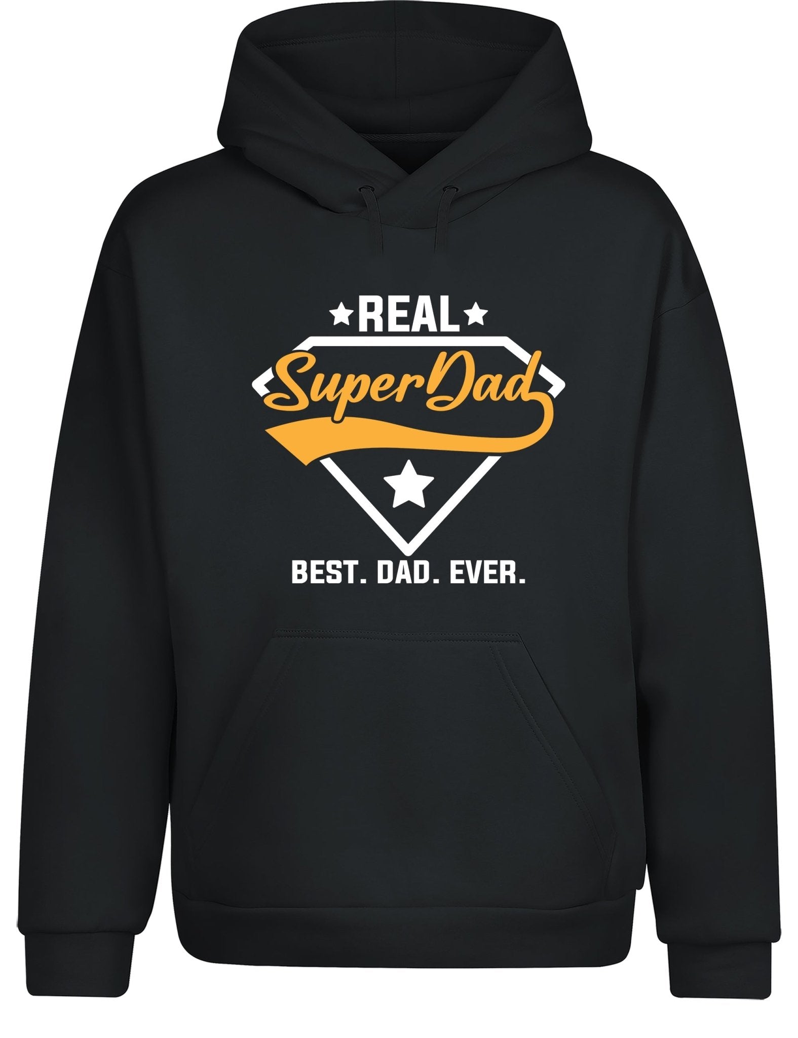Real Super Dad Vatertag Hoodie Kapuzenpullover Unisex - tshirtladen - Hoodie