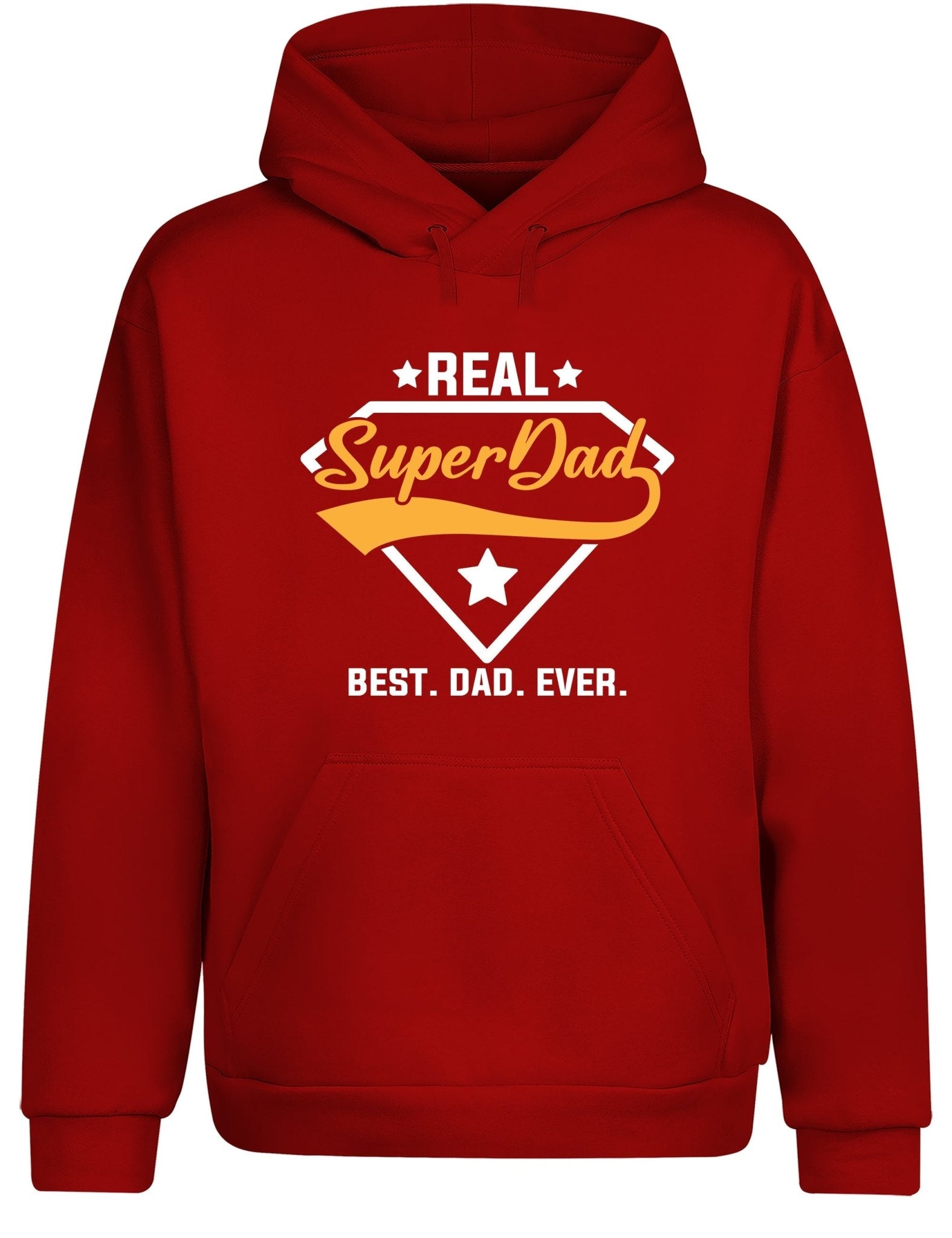 Real Super Dad Vatertag Hoodie Kapuzenpullover Unisex - tshirtladen - Hoodie