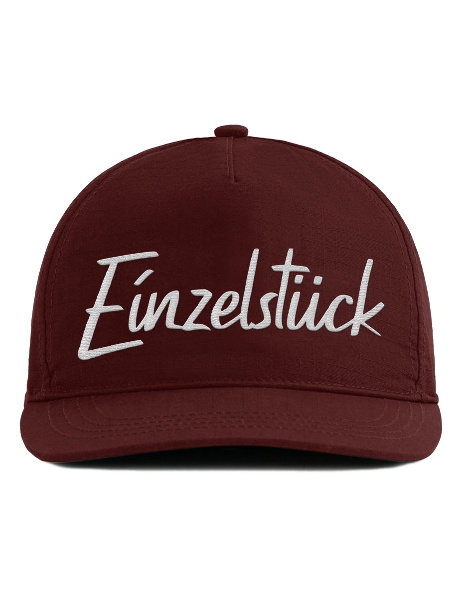 Snapback Cap – Einzelstück – Unisex Basecap – Bestickt - Schwarzer - Kaffee