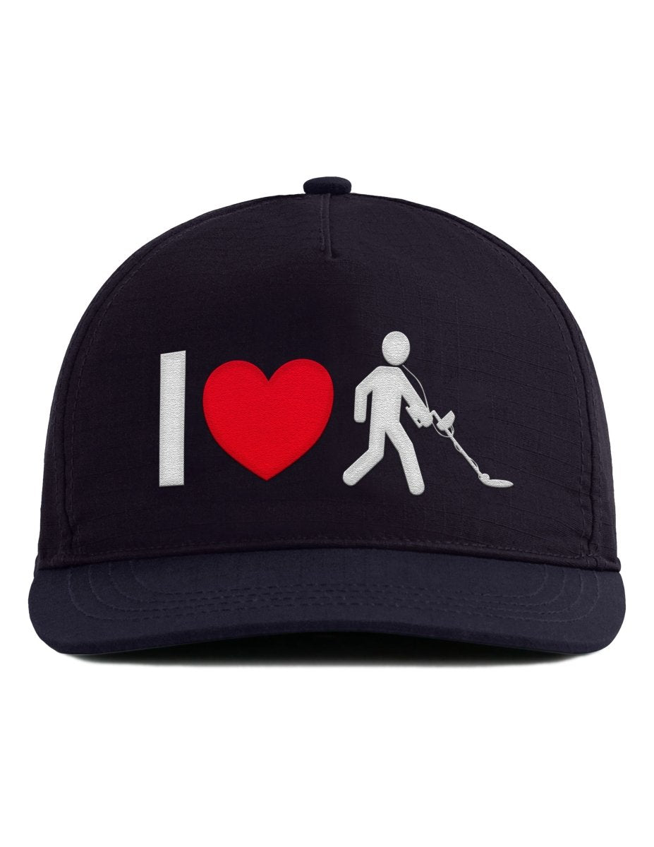 Snapback Cap – I love Sondeln – Bestickt – Unisex Basecap - Schwarzer - Kaffee