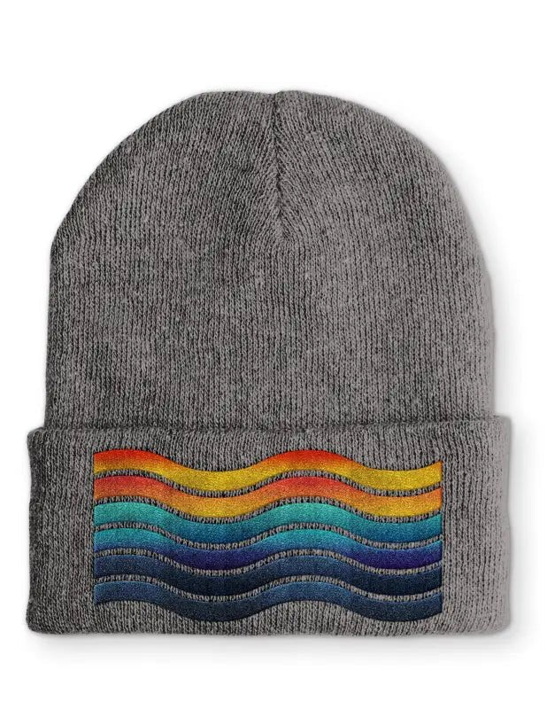 Sonne Meer Statement Beanie Mütze mit Spruch - tshirtladen - Mütze