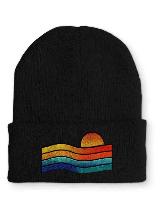 Sonnenschein Statement Beanie Mütze mit Spruch - tshirtladen - Mütze