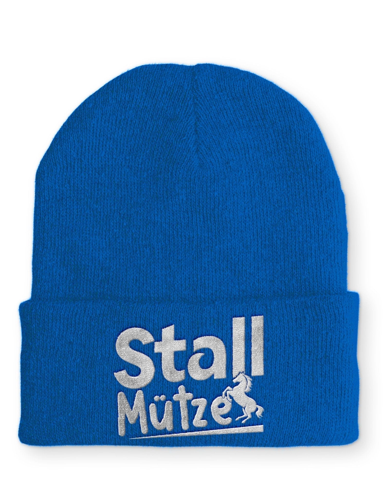 Stall Mütze Statement Beanie Mütze mit Spruch - tshirtladen - Mütze