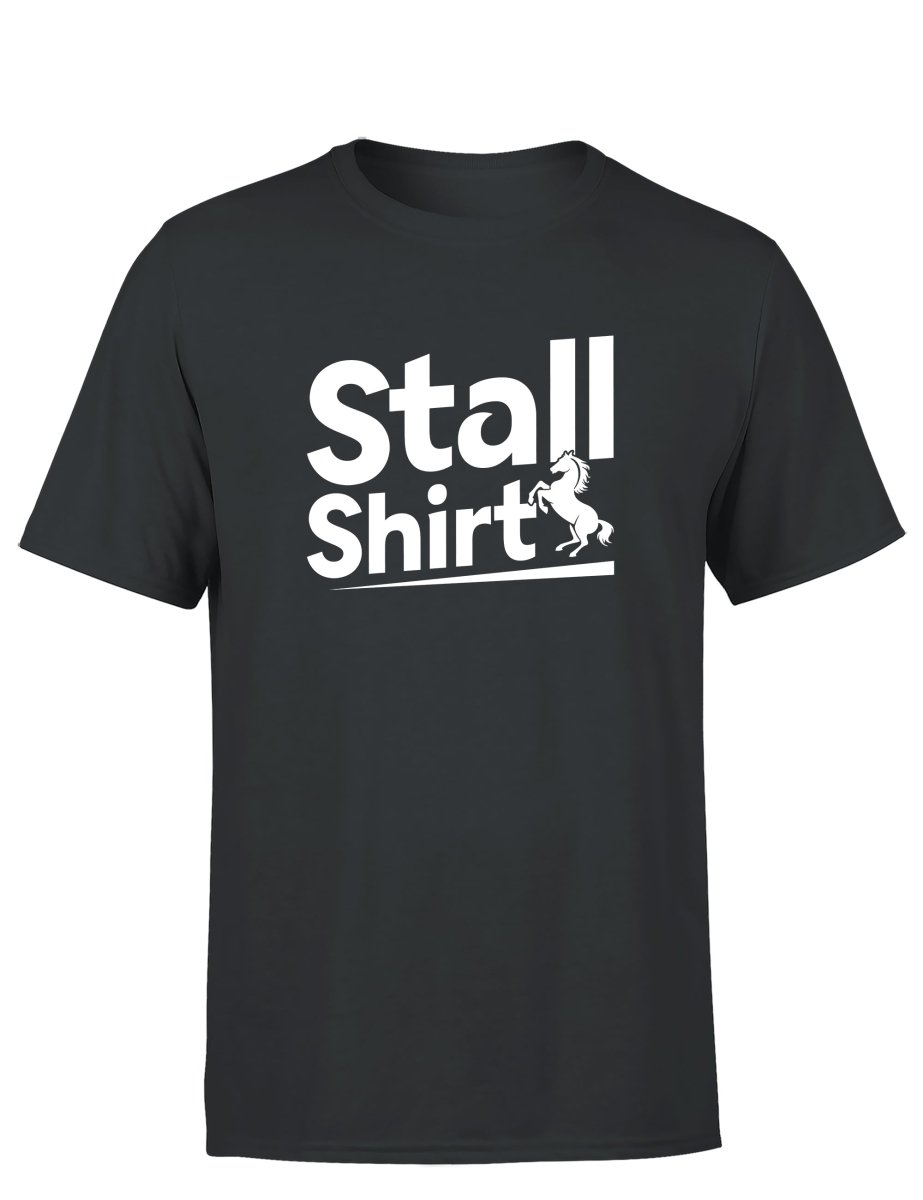 Stall Shirt Herren T-Shirt - Schwarzer - Kaffee