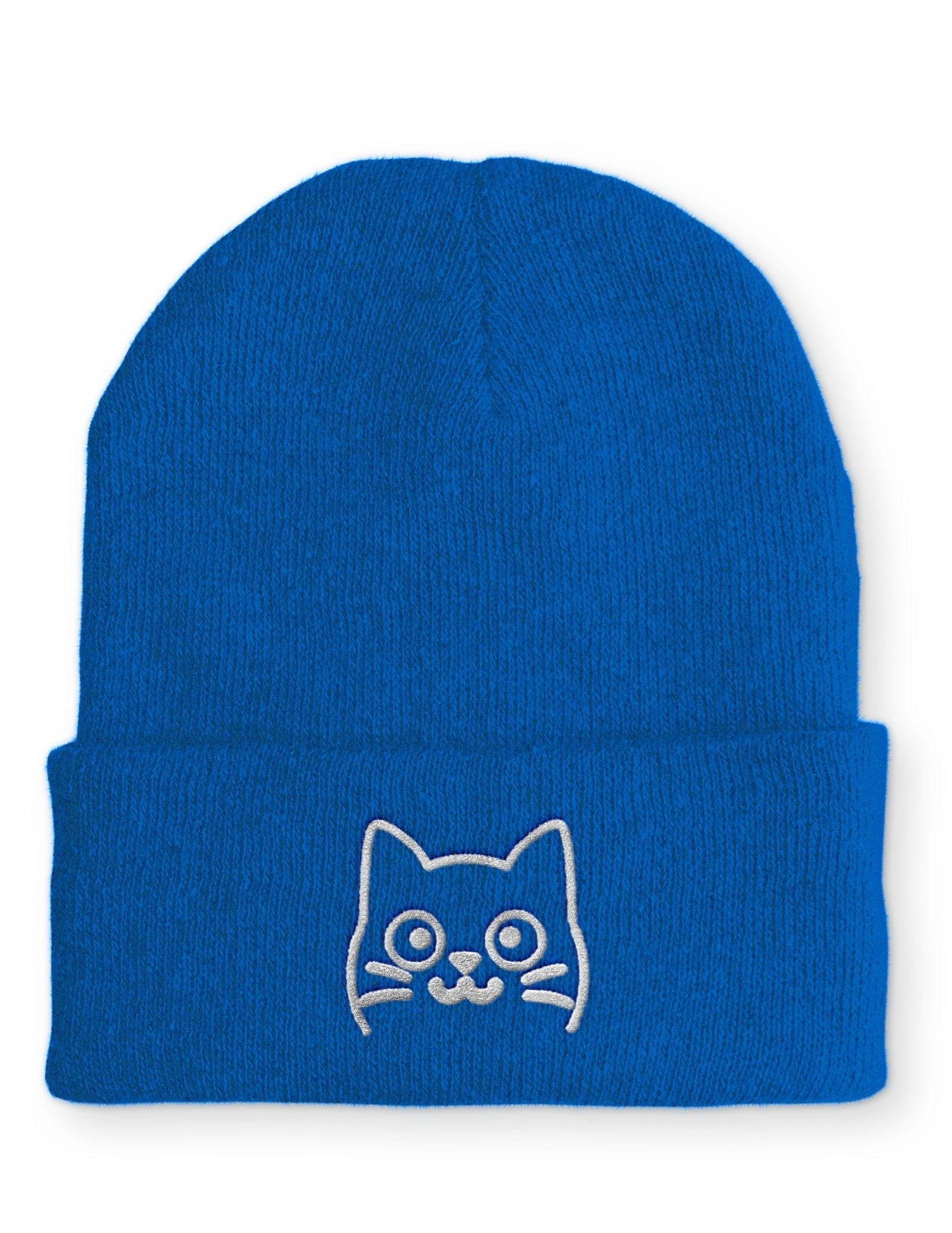Süße Katze Beanie Mütze mit Spruch - tshirtladen - Mütze