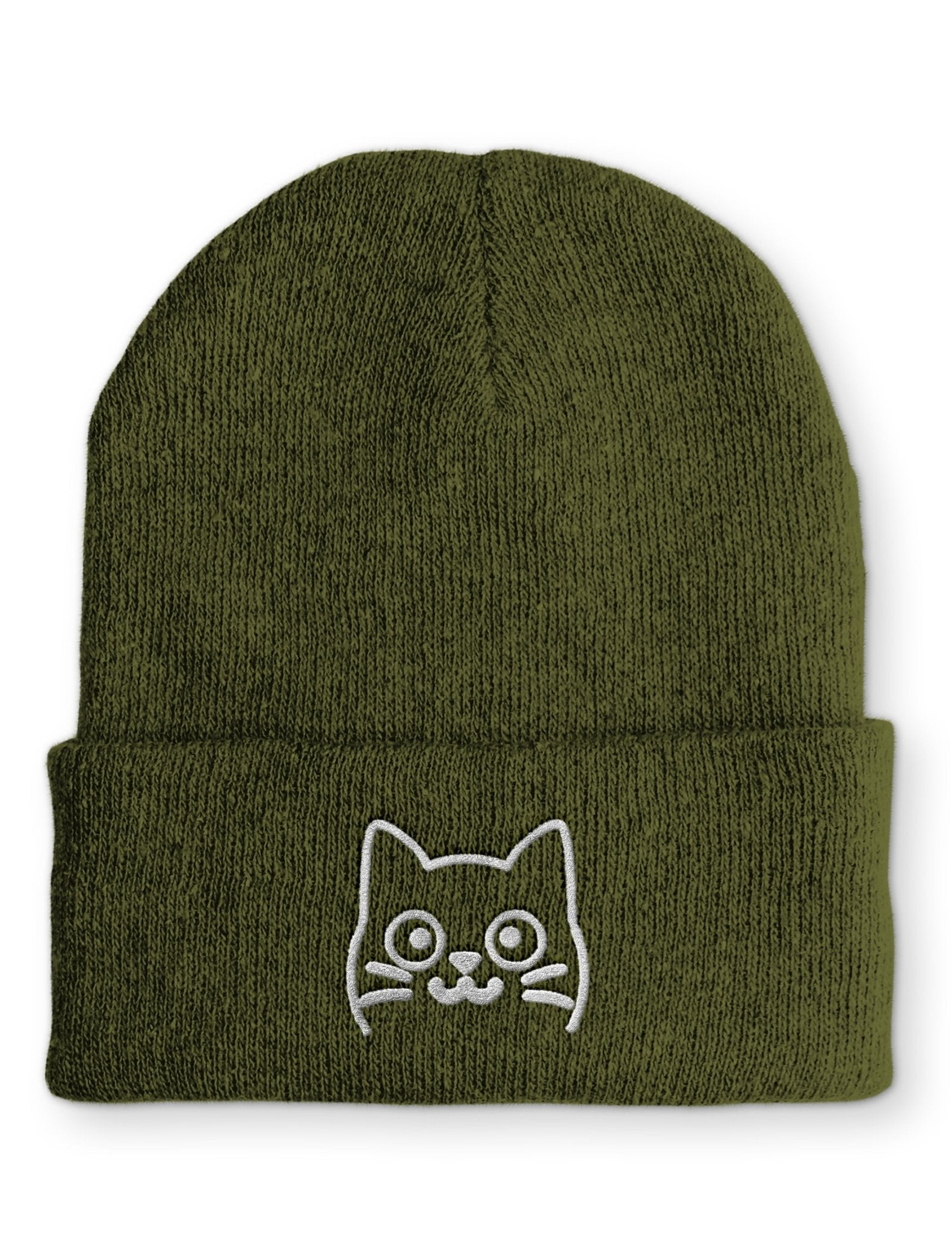 Süße Katze Beanie Mütze mit Spruch - tshirtladen - Mütze