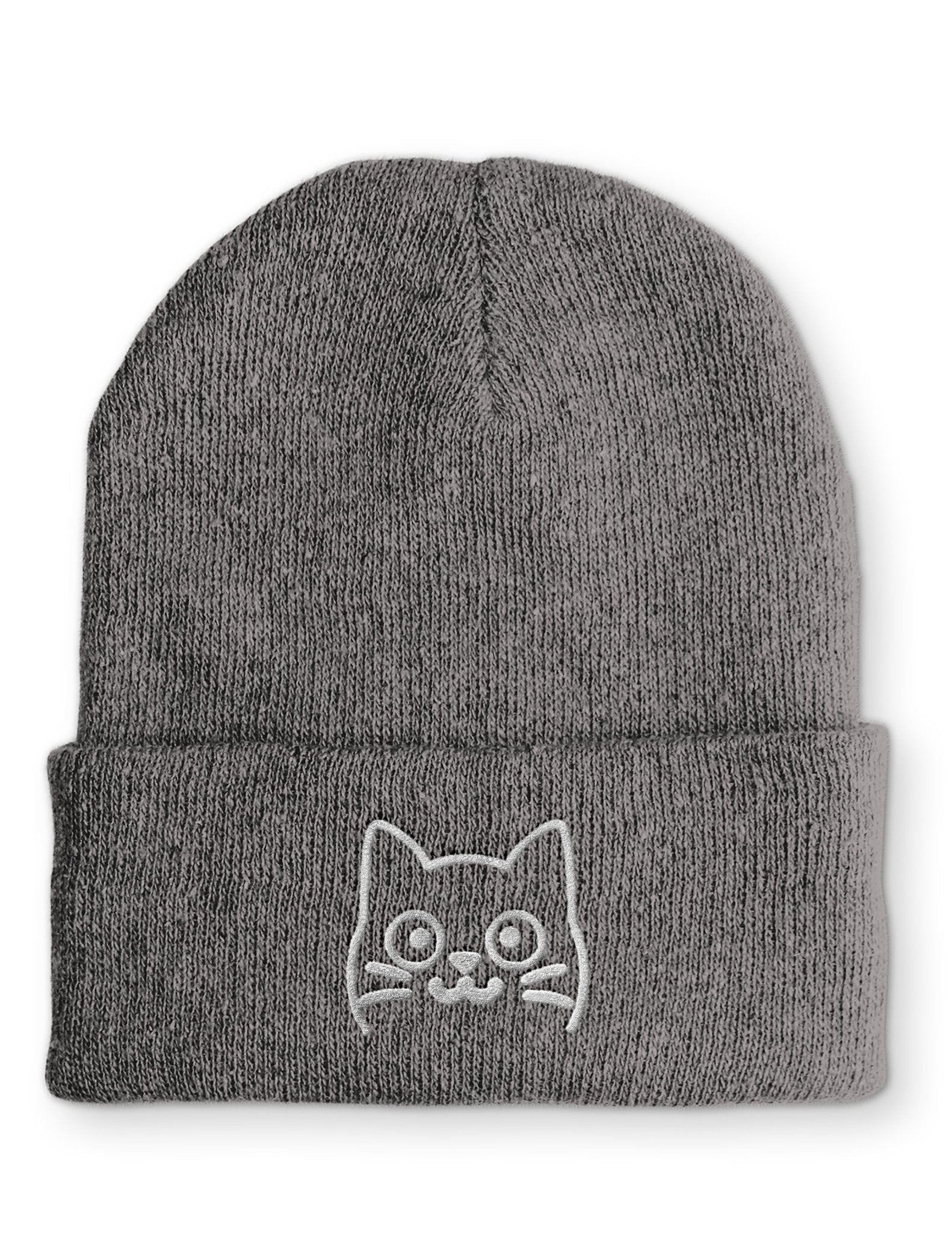 Süße Katze Beanie Mütze mit Spruch - tshirtladen - Mütze