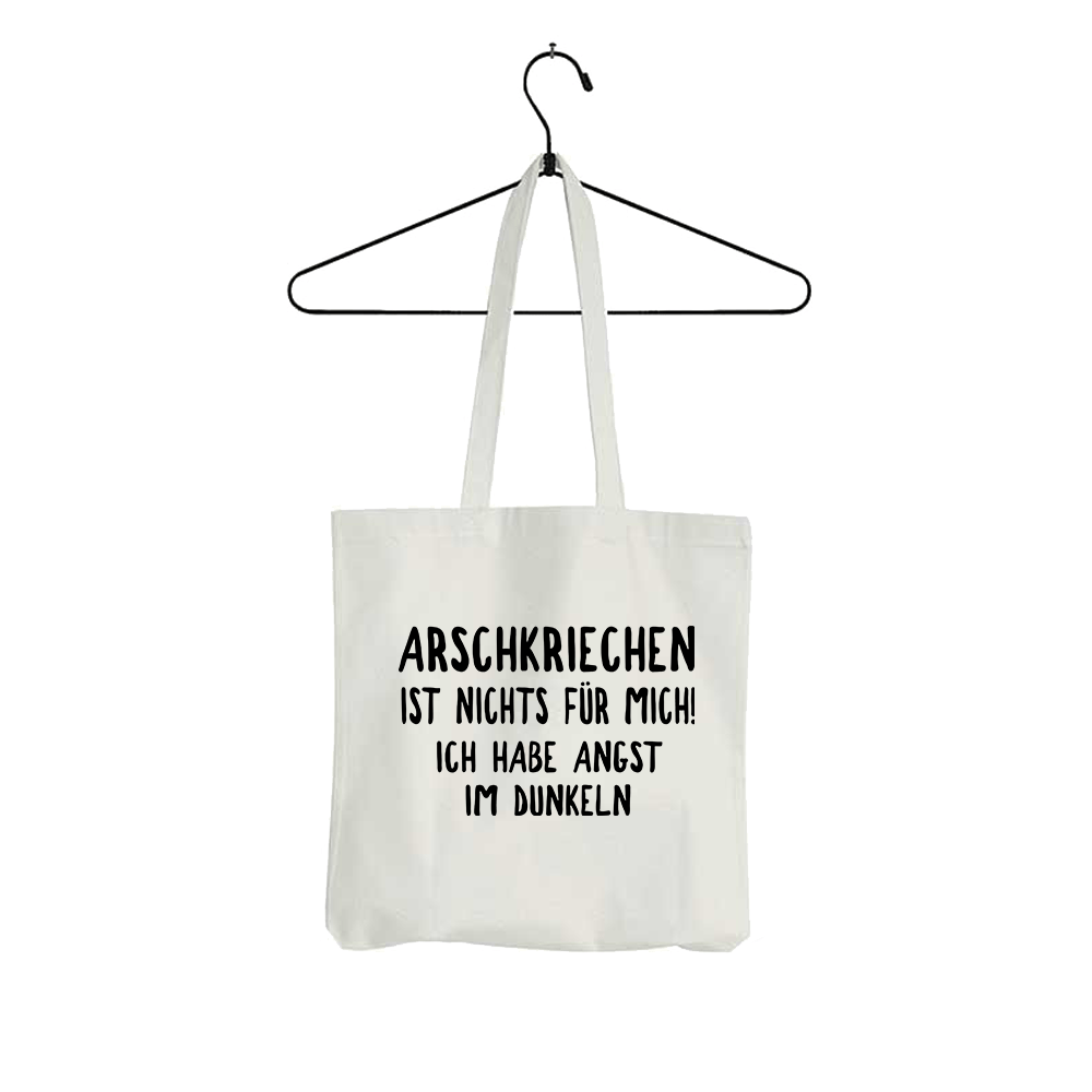 Tasche Arschkriechen ist nichts für mich! - Schwarzer - Kaffee