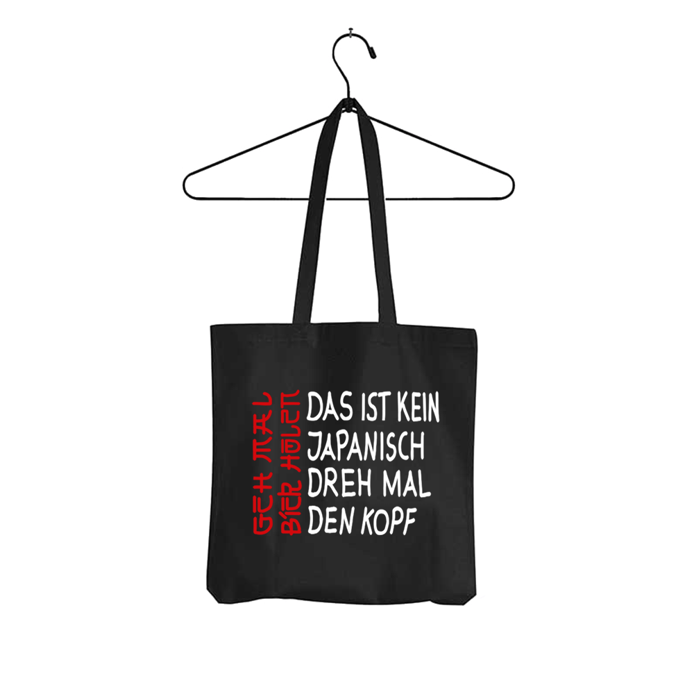 Tasche Das ist kein Japanisch - Schwarzer - Kaffee
