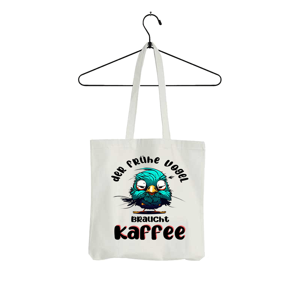 Tasche der frühe Vogel - Schwarzer - Kaffee