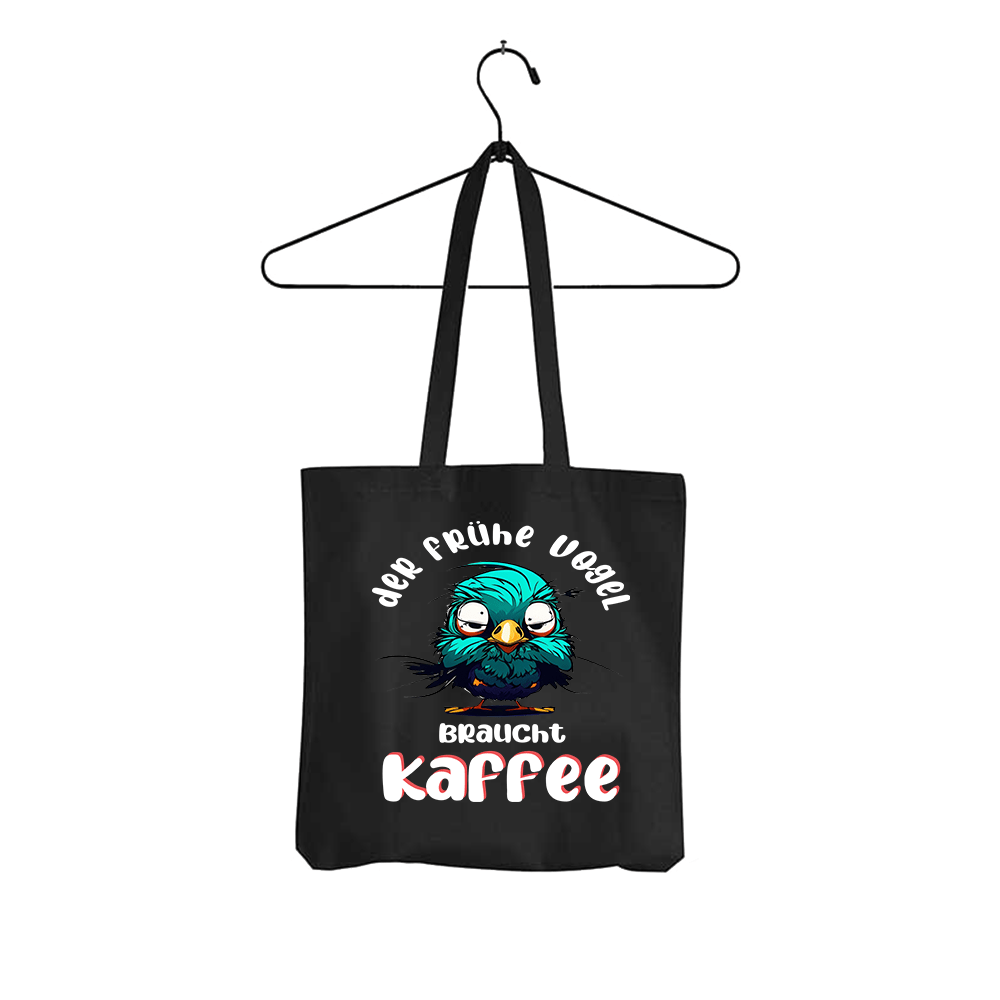 Tasche der frühe Vogel - Schwarzer - Kaffee