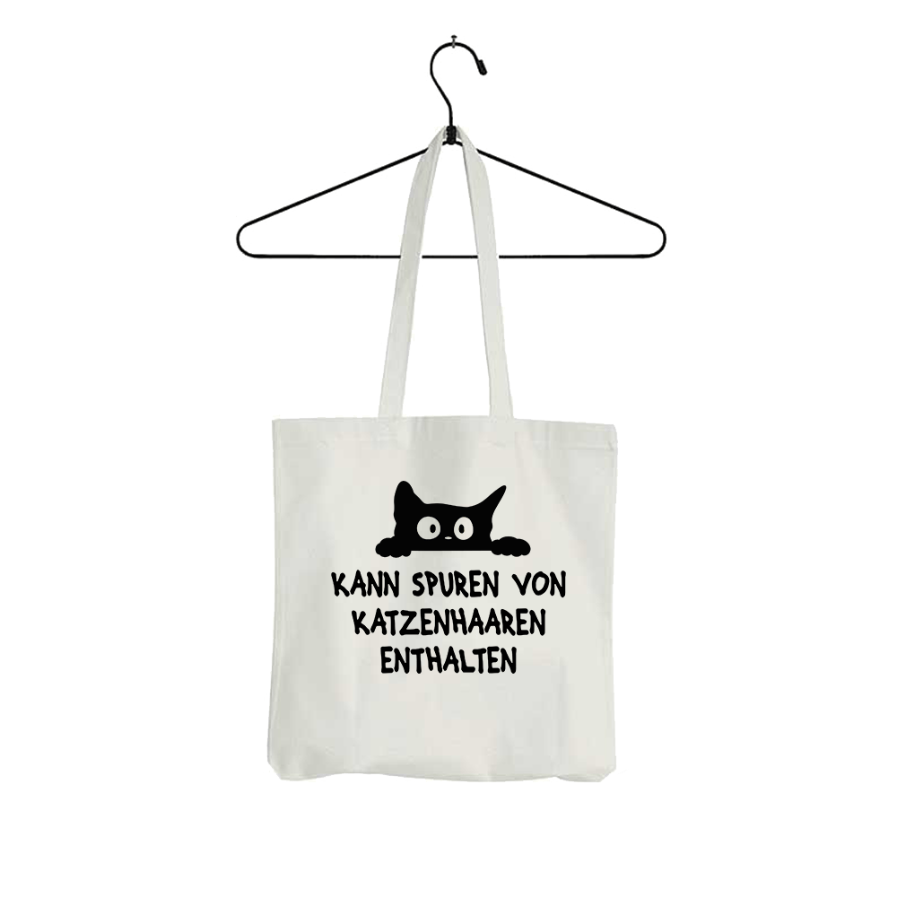 Tasche Kann spuren von Katzenhaaren enthalten - Schwarzer - Kaffee