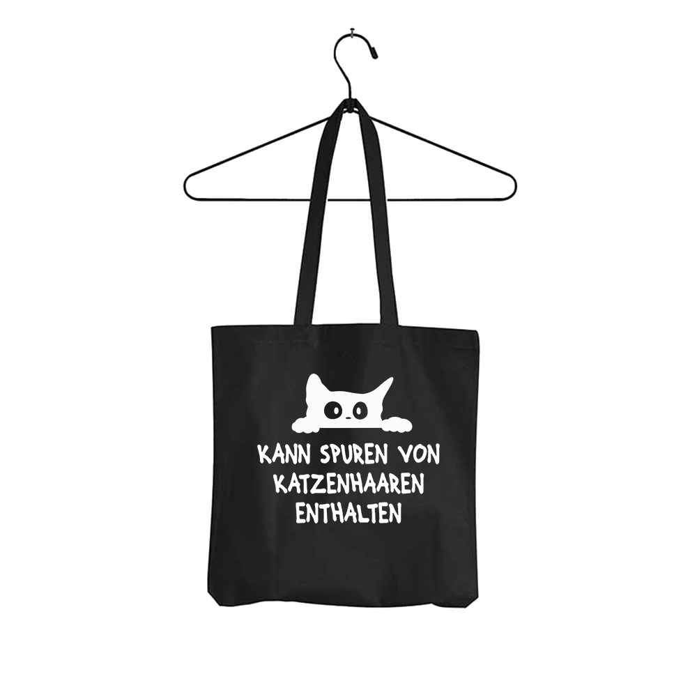 Tasche Kann spuren von Katzenhaaren enthalten - Schwarzer - Kaffee