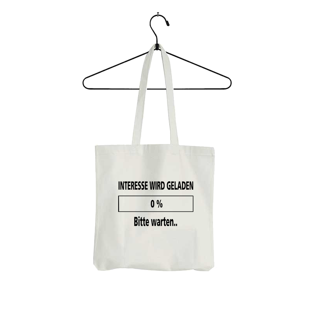 Tasche Interesse wird geladen bitte warten