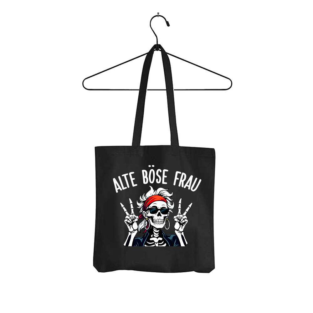 Tasche Alte böse Frau