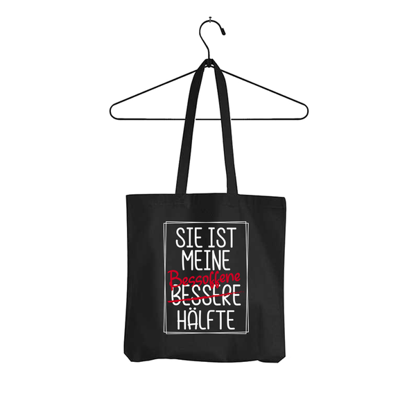 Tasche Sie ist meine Bessoffene hälfte