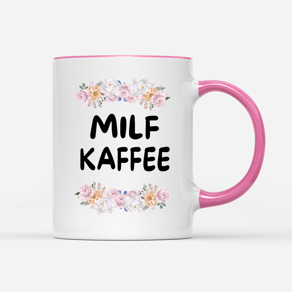 Tasse Blumen Milf Kaffee - Schwarzer - Kaffee