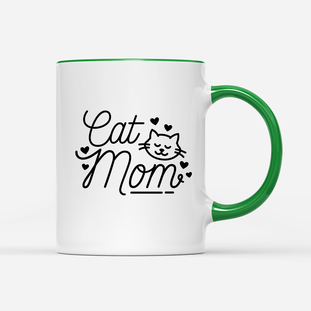 Tasse Cat Mom - Schwarzer - Kaffee