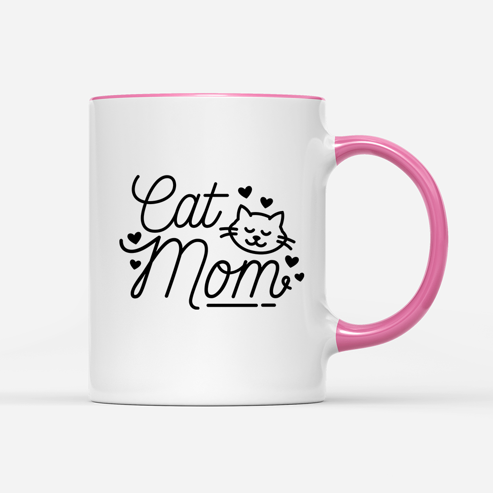 Tasse Cat Mom - Schwarzer - Kaffee