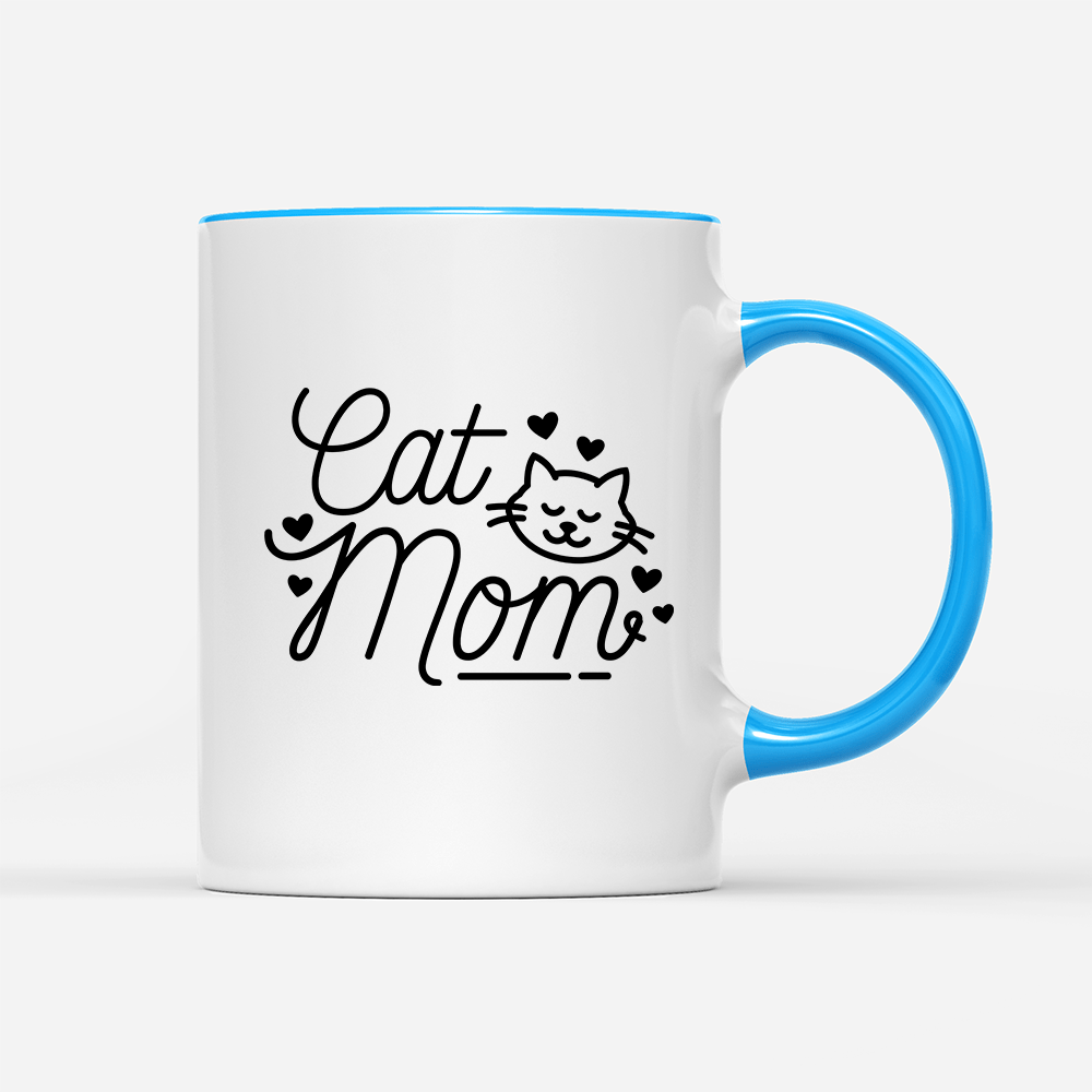 Tasse Cat Mom - Schwarzer - Kaffee
