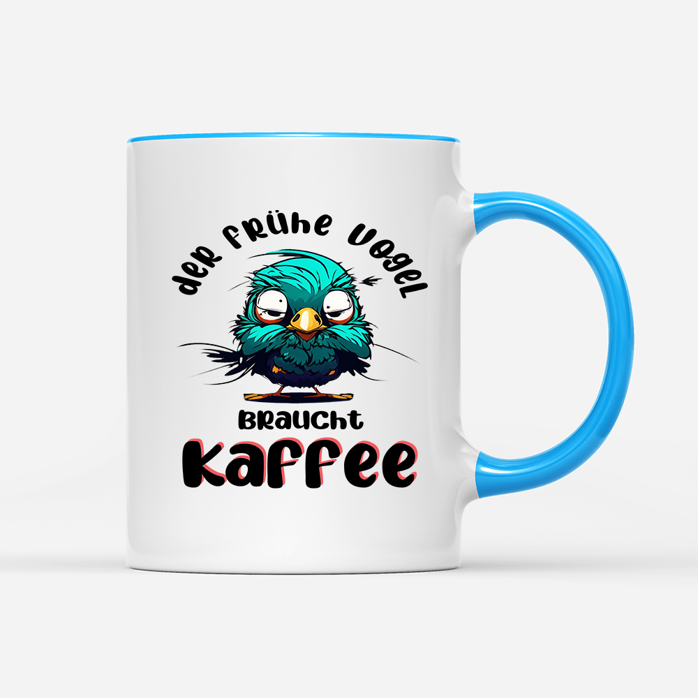 Tasse der frühe Vogel - Schwarzer - Kaffee