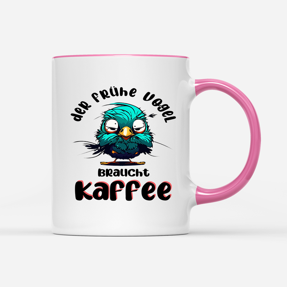Tasse der frühe Vogel - Schwarzer - Kaffee