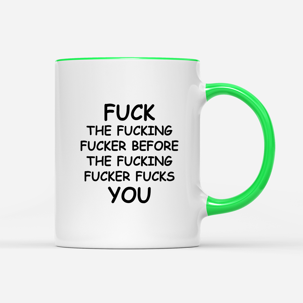 Tasse Fuck - Schwarzer - Kaffee