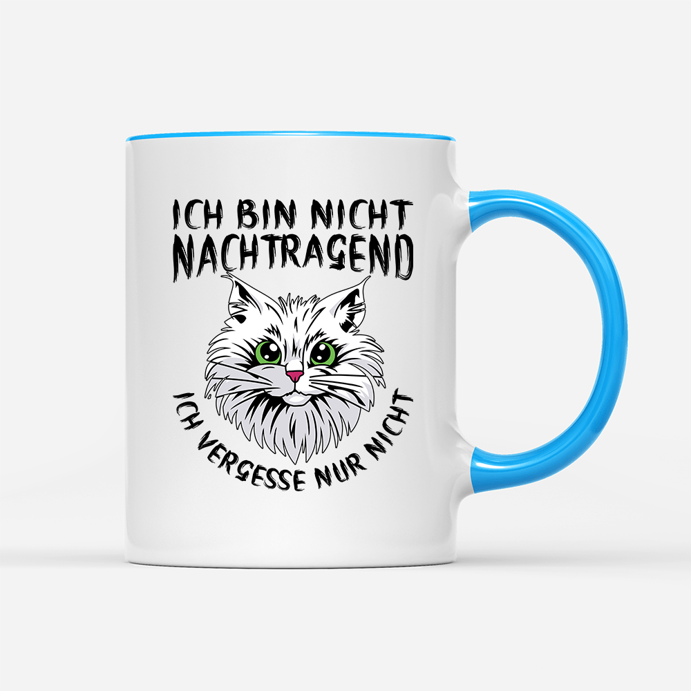 Tasse Ich bin nicht nachtragend - Schwarzer - Kaffee