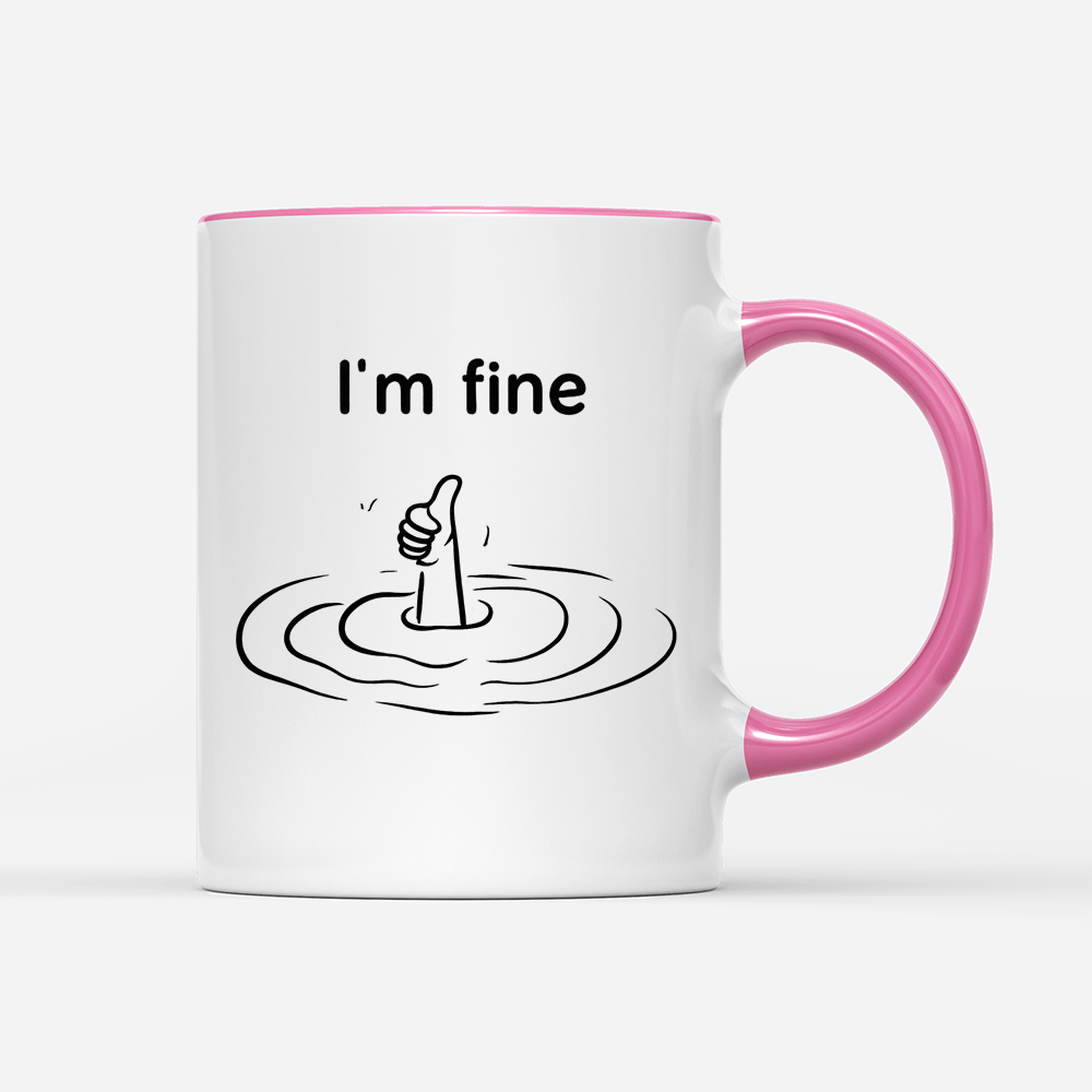 Tasse Im fine - Schwarzer - Kaffee