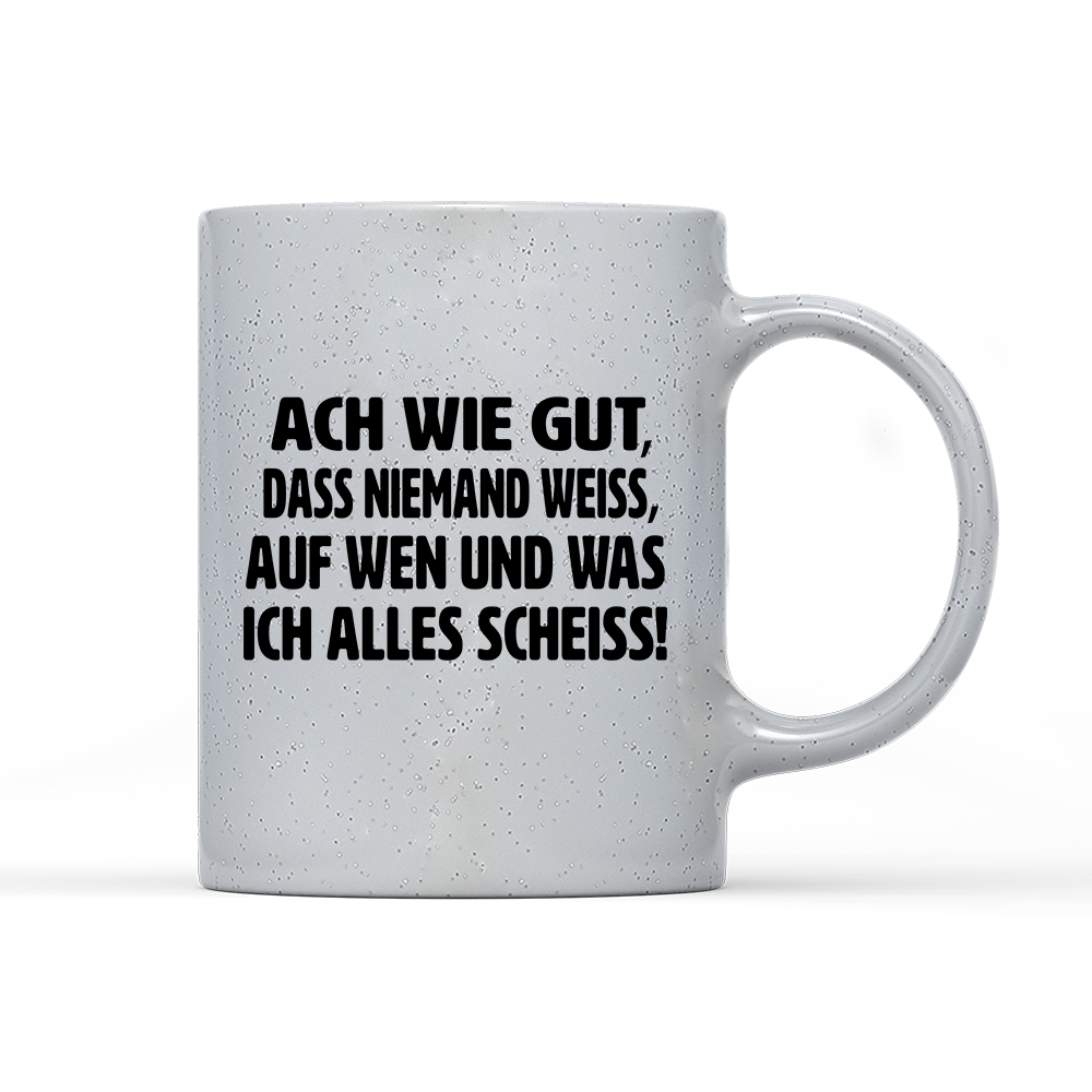 Tasse Magic ach wie gut - Schwarzer - Kaffee